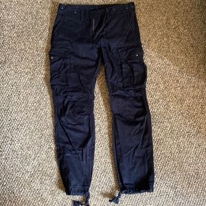 Navy Blue Cargo Pants